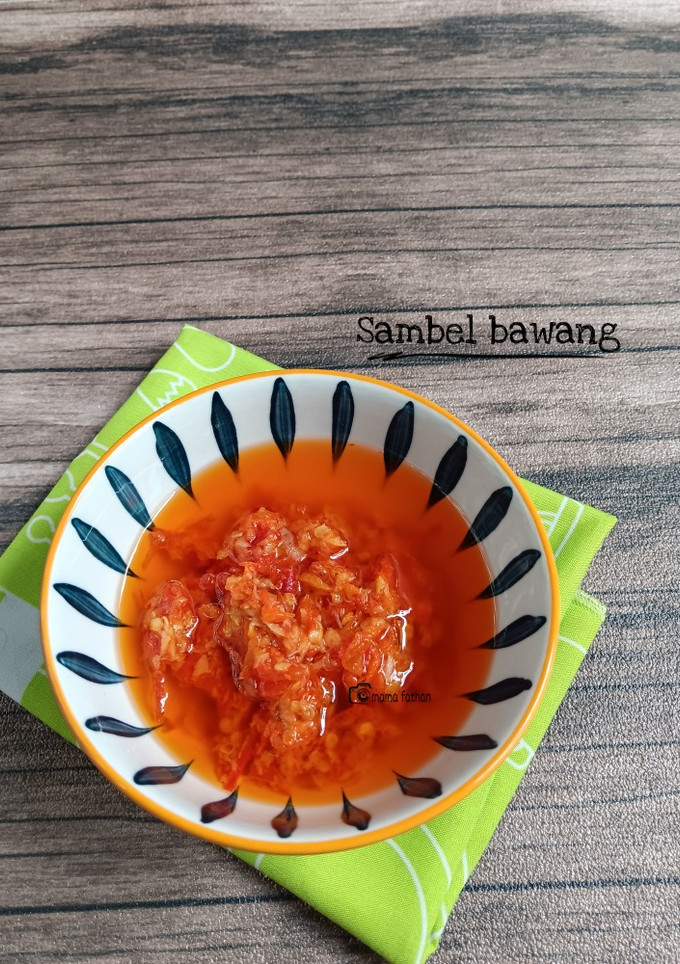 Foto resep Sambel bawang