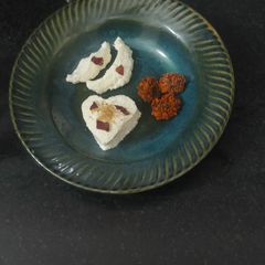 A picture of Homemade Chhena/ Paneer.