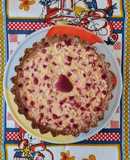 Tarta fit de ricota y fruta de estación, integral y con avena