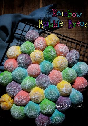Foto resep Rainbow Bubble Bread