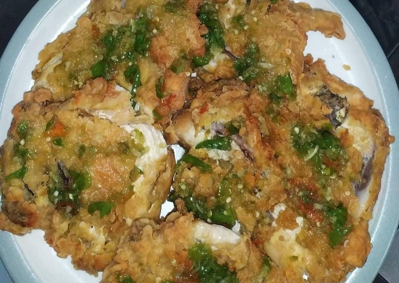 Ayam geprek