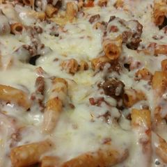 A picture of Spicy Baked Ziti w/ Drunken Grilled Sausage.