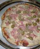 Pizza casera al horno o parrilla