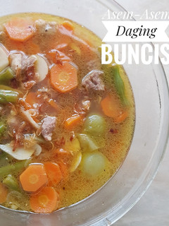 Foto resep 210. Asem-Asem Buncis (Daging)