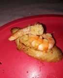 Camarones al mojo de ajo