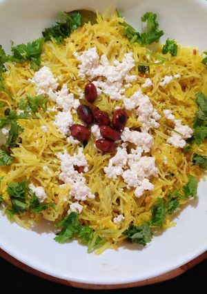 A picture of Vermicelli Upma.