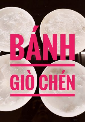 Hình của món Bánh giò chén.