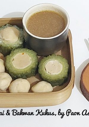 Foto resep Siu Mai Pare & Bakwan Kukus (Siu mai gluten free)