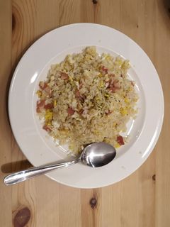 培根蛋炒飯 的食譜成品照片