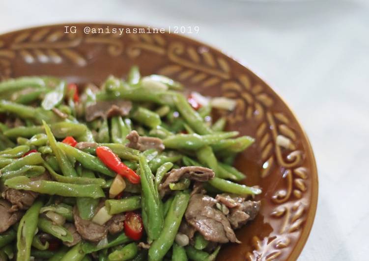 Resep Tumis buncis daging sapi, Bikin Ngiler