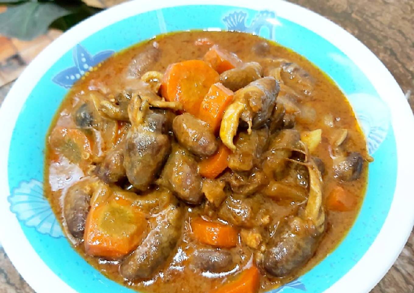 Semur Jantung Ayam