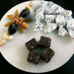 Cocoa Dates Nutty Bites Quick and Healthy A picture of Cocoa Dates Nutty Bites Quick and Healthy.