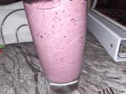 A picture of yogurt smoothies