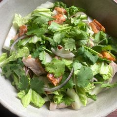 A picture of Vietnamese Wombok & Roast Pork Salad.