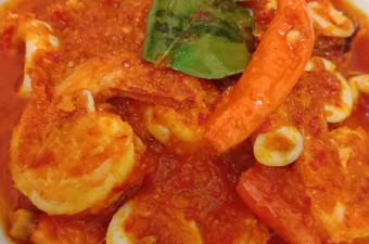 Resep Udang Cumi Balado Asam Manis Pedass Sederhana Dan Enak