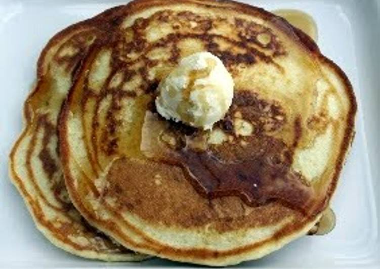 Recipe of Homemade Mom&#39;s Pancakes (LowCal!!)