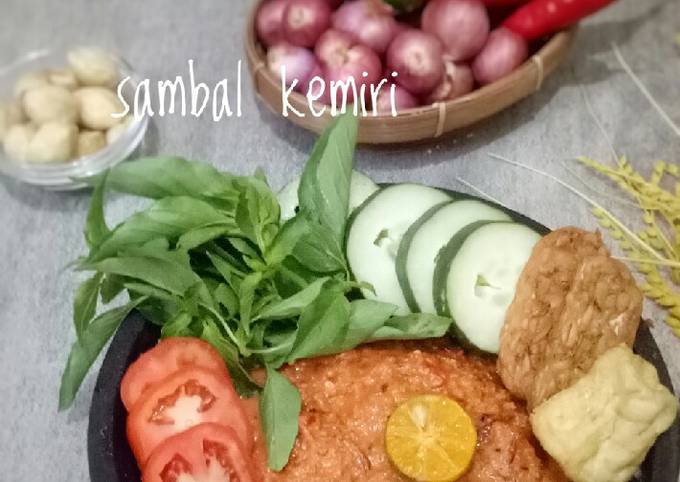 Resep Sambal Kemiri yang Bikin Ngiler