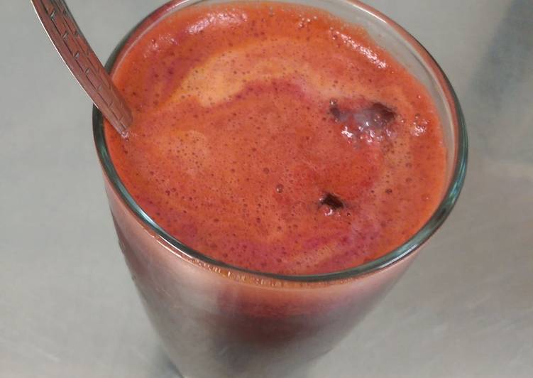 Recipe of Any-night-of-the-week Amazing Vegetable Juice For Healthy Glowing Skin