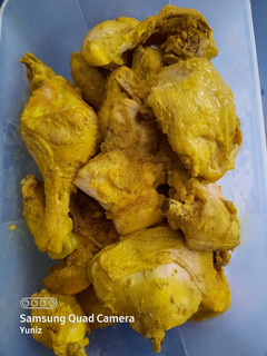 Foto resep Ayam Ungkep Bumbu Kuning