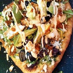 A picture of Mexican Chicken Pizza.