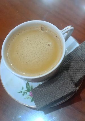 صورة لوصفة قهوة تركية بالحليب المكثف