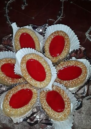 صورة لوصفة طريقة عمل حلوة الجلجلانية الجزائرية