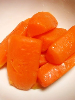 A picture of Glazed Carrots for Sides.