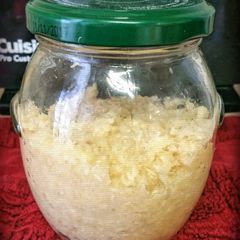 A picture of Homemade Prepared Horseradish.