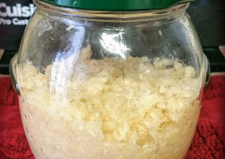 Healthy Recipe of Homemade Prepared Horseradish