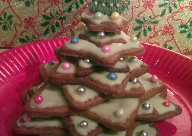 Recipe of Speedy Vickys Christmas Tree Stack Cookies, Centrepiece Idea