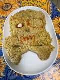 Halloween Spiced and Herbed Brown Rice