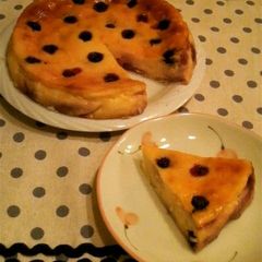 A picture of Simple☆Blueberry Cheesecake.