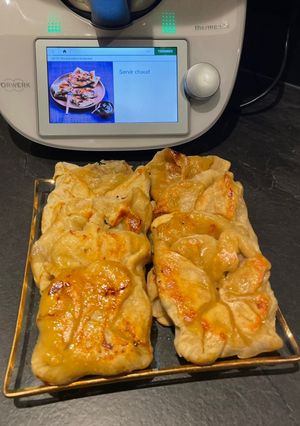 Une photo de Rôti pancake à la banane