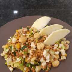 Una foto de Ensalada de lentejas
