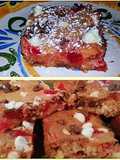 Cherry Chip Cookie bars