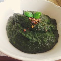 A picture of Spinach Purée.