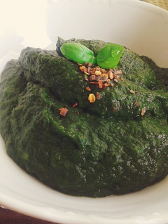 A picture of Spinach Purée.
