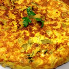 A picture of La Frittata/ Easy Omelet.