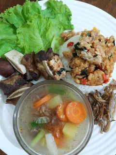 Foto resep Nasi Tempe Pedas