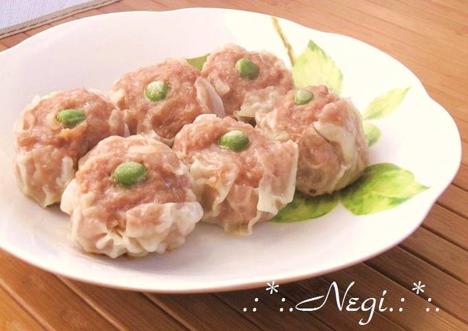 How to Make Homemade Easy Siumai in a Frying Pan