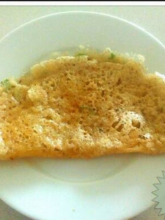 A picture of Rava Dosa /Semolina Dosa.