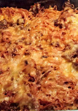 A picture of Easy Spaghetti Bake.