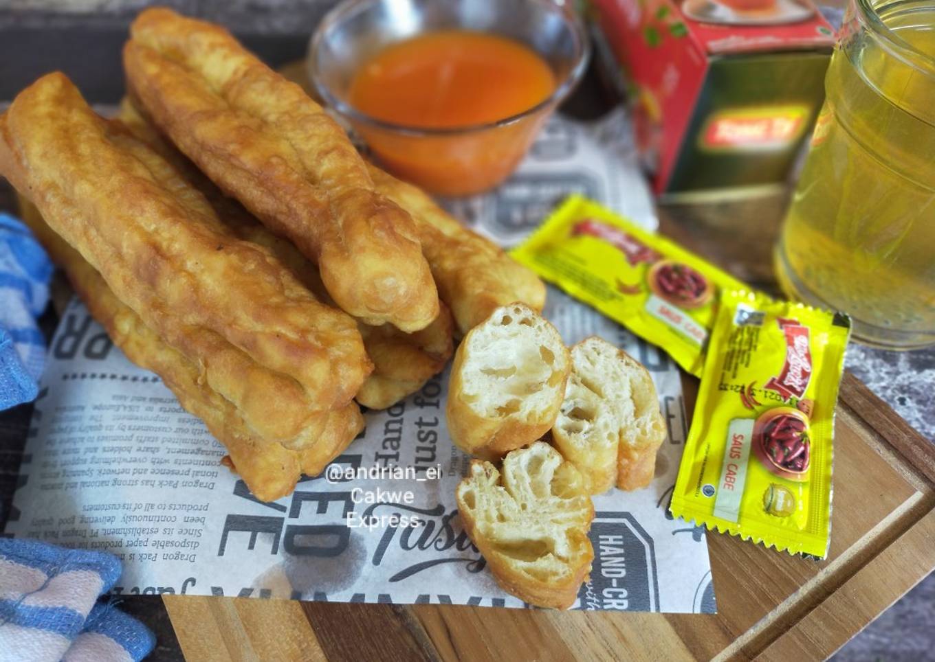 Cakwe Express (Proses Cepat, Tanpa Telur, Tanpa Ulen)