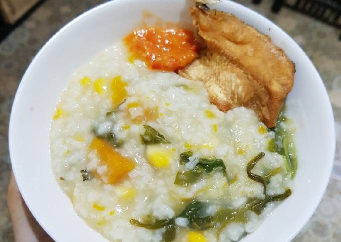 Resep 154. Bubur Manado, Bisa Manjain Lidah