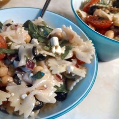 A picture of Rainbow Pasta Salad.