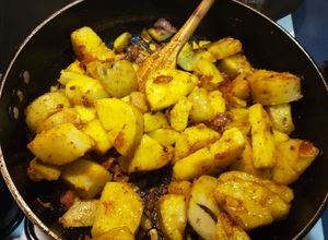 Una foto de Patatas ricas, muyyyyy ricas
