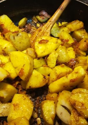 Una foto de Patatas ricas, muyyyyy ricas
