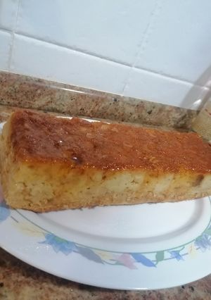 Una foto de BUDÍN DE PAN🍞🍮