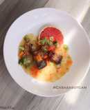 Cá basa sốt cam - ăn dặm