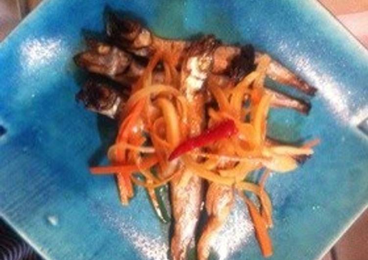 Easiest Way to Prepare Quick Easy and Healthy! Non-Fried Marinated Shishamo Smelt